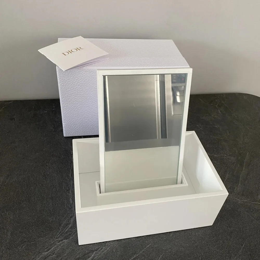 DIOR LA MOUSSE OFF/ON Cleanser 150ml and Mirror White Lacquered Display Box